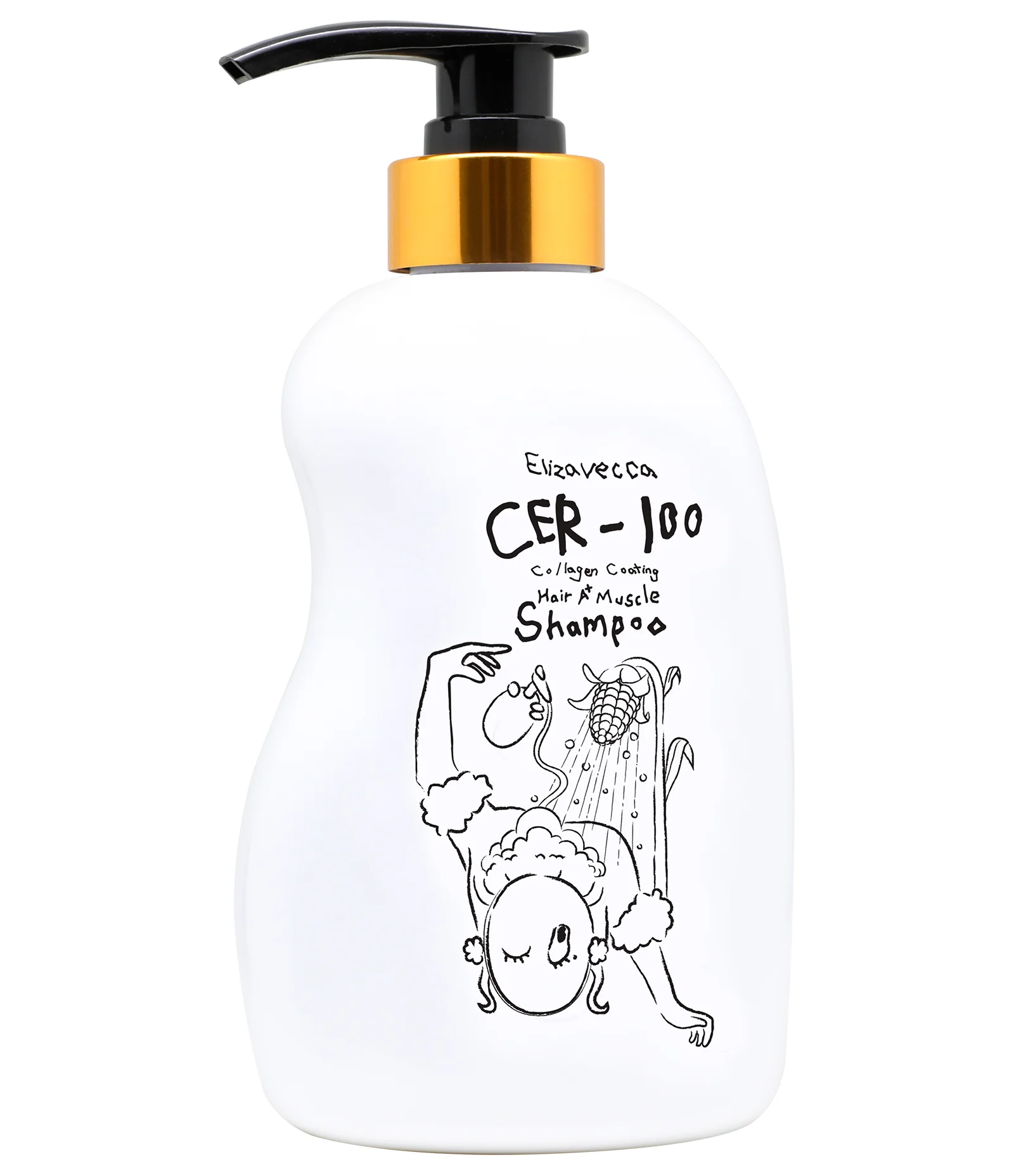 Shampoo CER 100 Collagen Coating Hair A+ Muscle Elizavecca 500ml